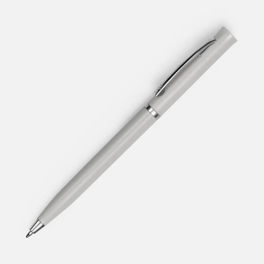 Ручка шариковая Euro Chrome, серая