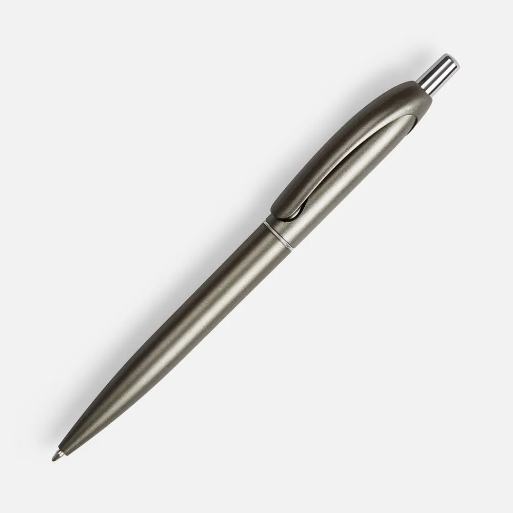 Ручка шариковая Bright Spark, серый металлик