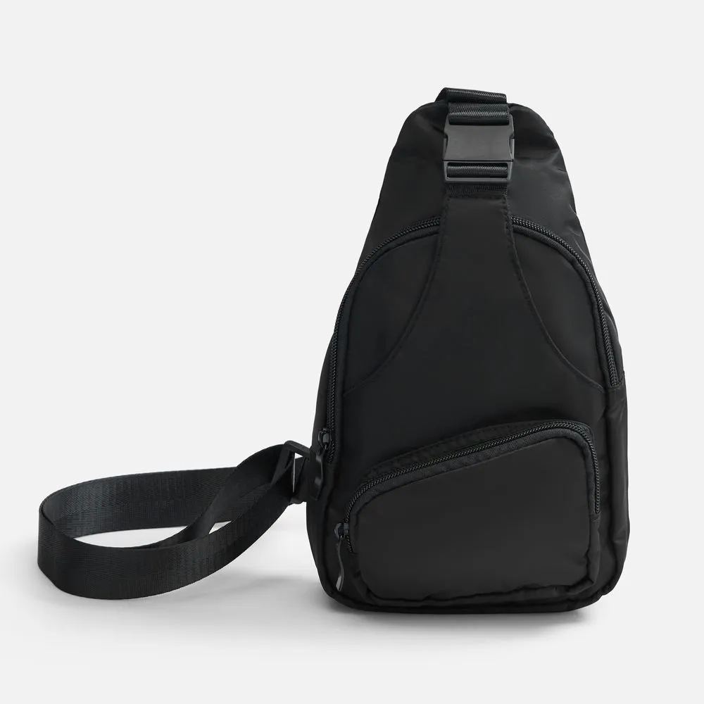 Спортивный кросс-боди рюкзак Bagventure, черный